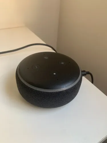 Amazon Echo Dot Alexa Preta - Excelente Estado