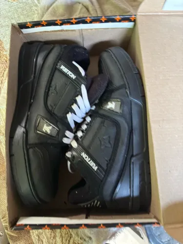 Tênis LV Trainer Black - Tam 40 - Usei 2 Vezes - Primeira Linha Premium + Caixa