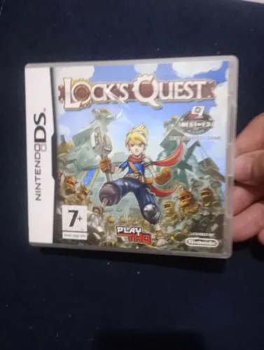 Lock's Quest: jogo de nintendo DS europeu original (compatível com todo 3ds e DS)