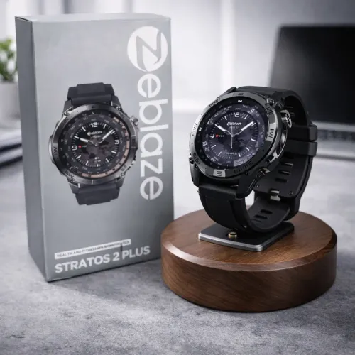 Smartwatch Zeblaze Stratos 2 Plus - Gps, Potência e Estilo no Seu Pulso!