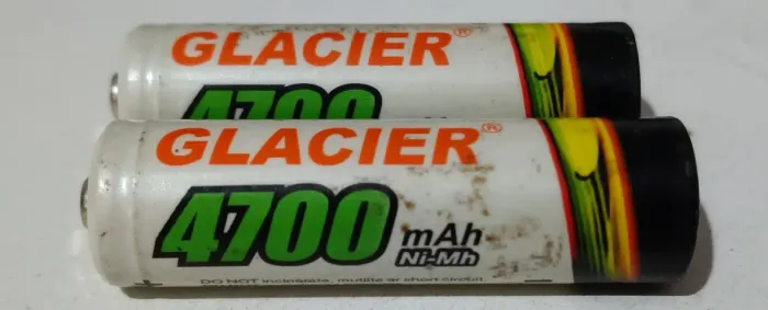 2 Pilhas Recarregaveis