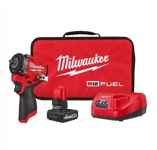 Chave de impacto Milwaukee m12 gen 2 750 nm