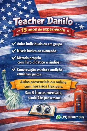 Aulas Particulares de Inglês - Valores especiais!!