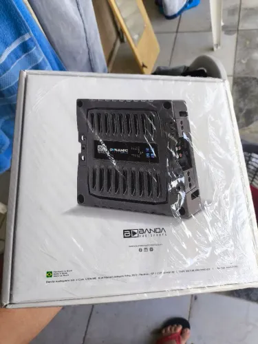 Módulo amplificador banda dynamic 2000.4 com processador digital novo nunca usado