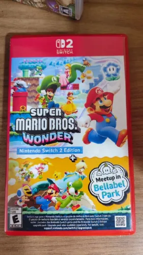 Jogo Mario Wonder metup bellabel park Nintendo switch 2
