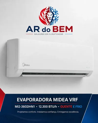 Evaporadora Mídea VRF Inverter