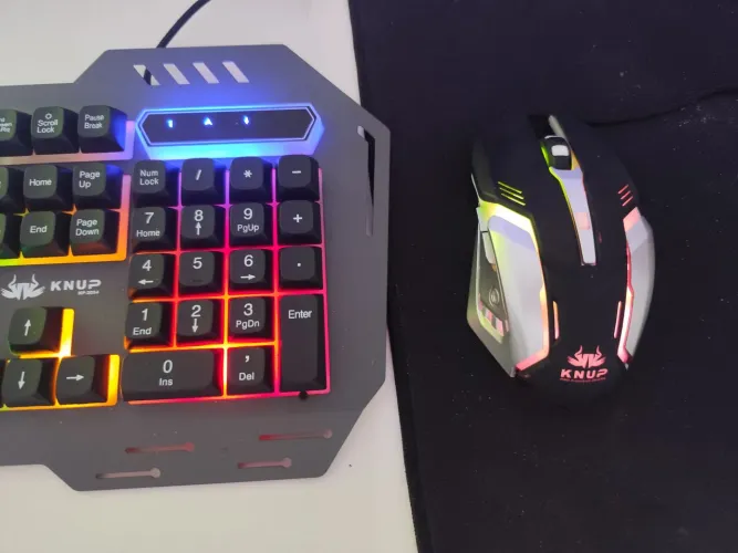Teclado e Mouse