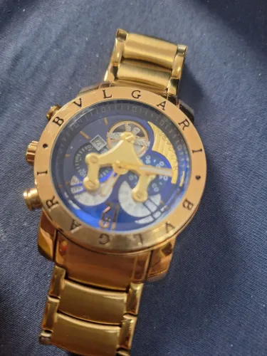 Relogio Bvlgari Dourado