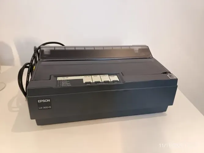 Impressora Matricial Epson Lx 300 + Ii Preta Preto 127v (Usado)