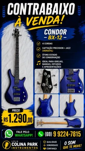 Contrabaixo Condor BX12 