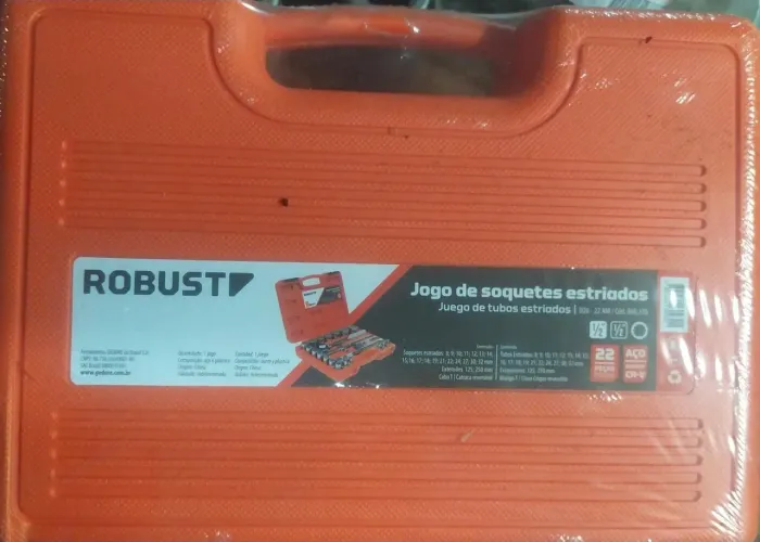 Jogo de soquetes estriados