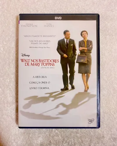 DVD Walt nos Bastidores de Mary Poppins (Com Tom Hanks e Emma Thompson-2013)