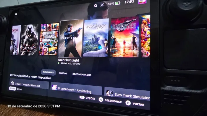 Steam Deck OLED Único Dono