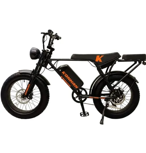BIKE ELÉTRICA KONNAM  750 watts C/marcha m7 velocidades