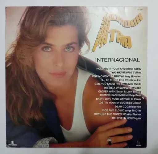 Lp Novela O Salvador Da Pátria Disco De Vinil Internacional 1989