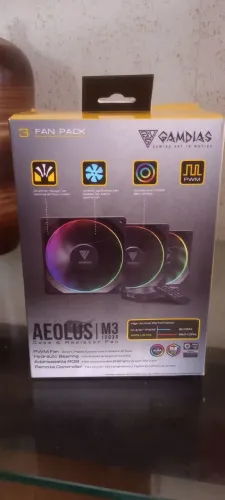 Kit Fans Gamdias Aolus 120 mm M3 1203R