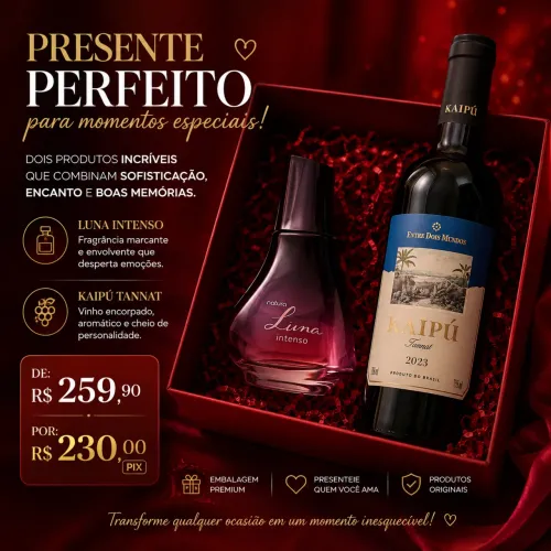 Kit Natura + Vinho