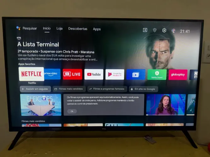 Smart Tv Led TCL Android Tv Full HD