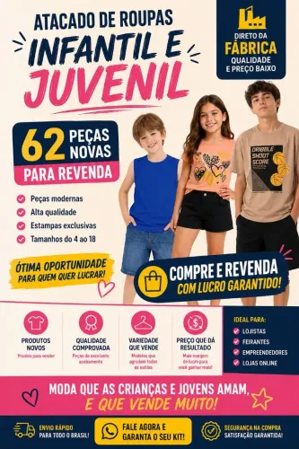 ROUPAS INFANTIS DIRETO DA FÁBRICA ?