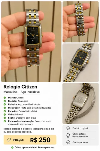 Relógio citizen