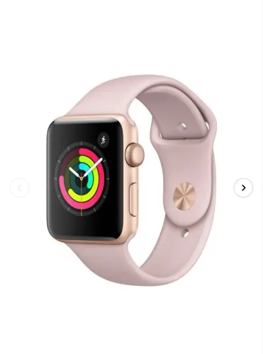 Apple Watch Series 3 Rose - Original + Pulseiras Extras + Caixa