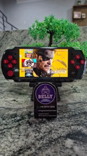 SONY PSP BLACK EDIÇÃO GRAN TURISMO DESBLOQUEADO COM 77 JOGOS