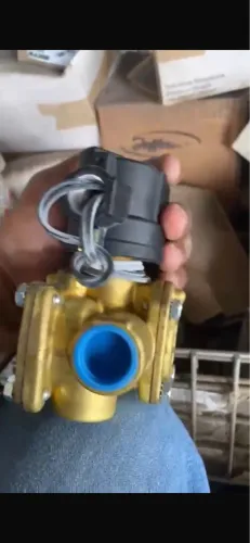 Válvula Solenoide Parker 71215 Latão 1 Polegada 120V - Gold Ring Original
