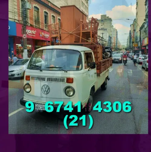 Frete rápido disponível! Ligue agora e resolva sua mudança urgente!