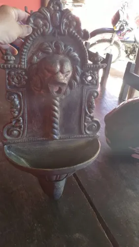 Fonte ornamental de Leão