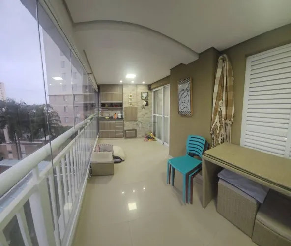 Apartamento mobiliado 3 dormitórios(1 suíte), 2 vagas, Edif. Adriático, SJC
