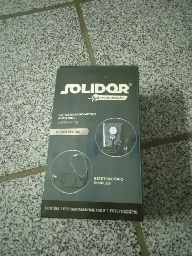 Kit esfigmomanômetro e estetoscópio novo 