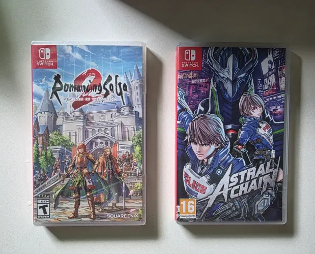 Nintendo Switch JOGOS Romancing Saga Astral Chain