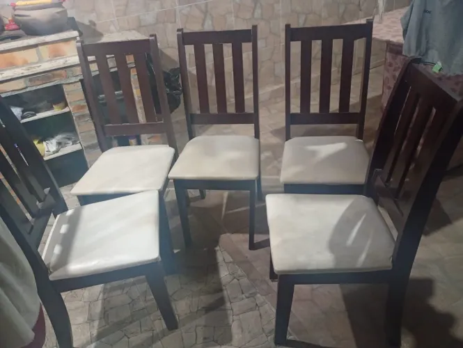 Cadeira jantar são 5
