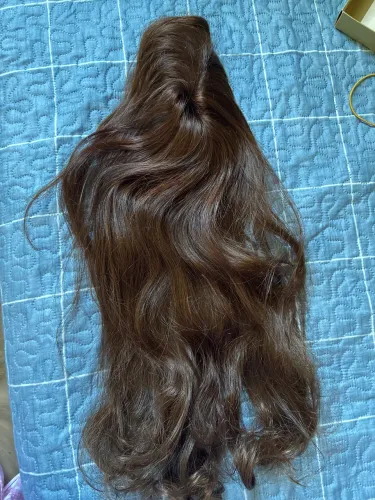 Topo Capilar Cabelo humano 30cm