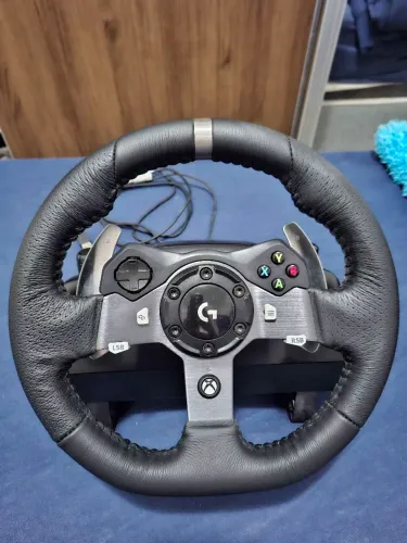 Volante Logitech G920 Xbox Series X/S, Xbox One e PC | Impecável