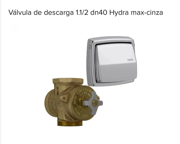 Vende-se Válvula de Descarga Hydra completa 
