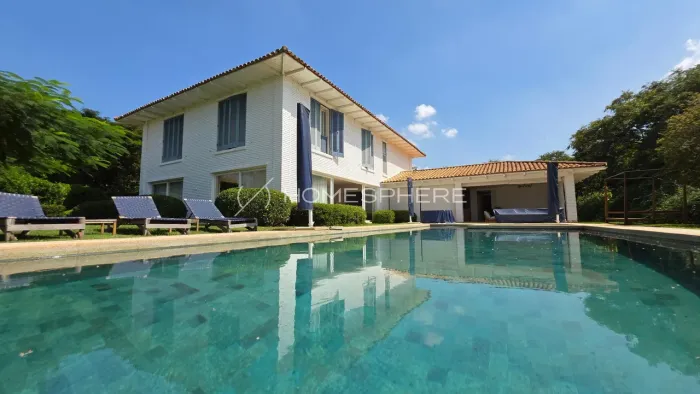 FAZENDA BOA VISTA | CASA NA FASE 1 ENTRE O HOTEL FASANO E A HÍPICA COM 6 SUÍTES