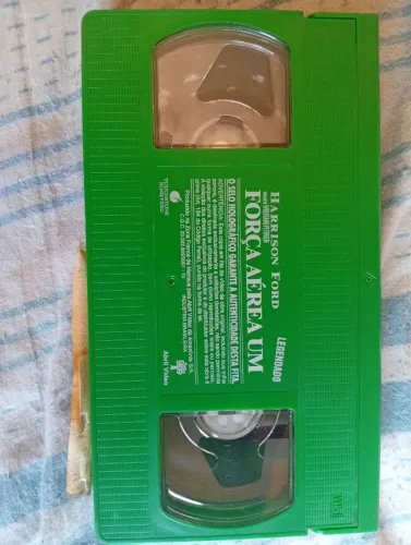 Fita VHS Força Aérea Um