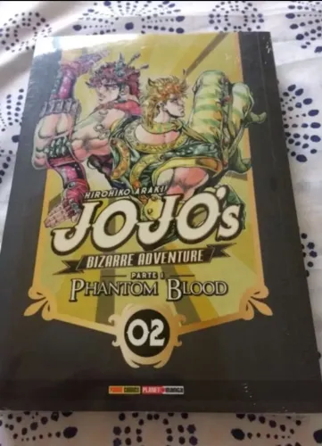 Manga lacrado jojo's bizarre adventure phantom blood 2 hirohiko araki