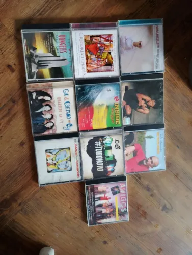 Lote cds originais música rock pop clássicos 