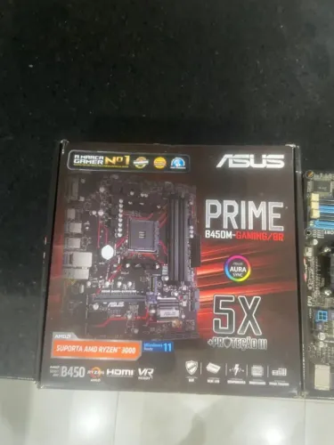 Placa mãe Asus b450 ddr3