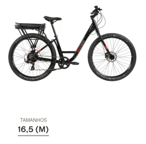 Bicicleta eletrica CALOI URBAM