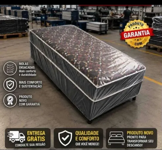 Cama infantil molas ensacadas apartir 790,00