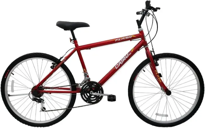 Bicicleta CAIRU FLASH ARO 26 VERMELHA