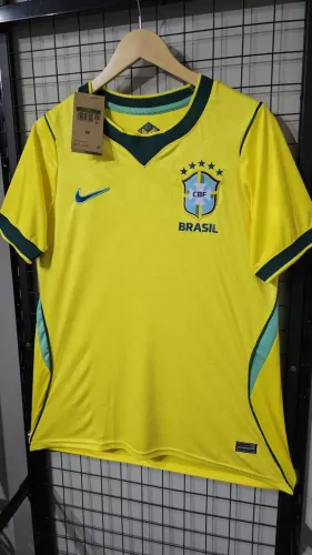 CAMISA AMARELA BRASIL PLUSSIZE