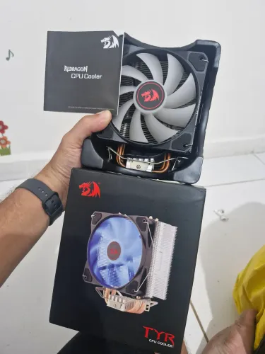 Air Cooler Redragon Tyr 120mm led azul.
