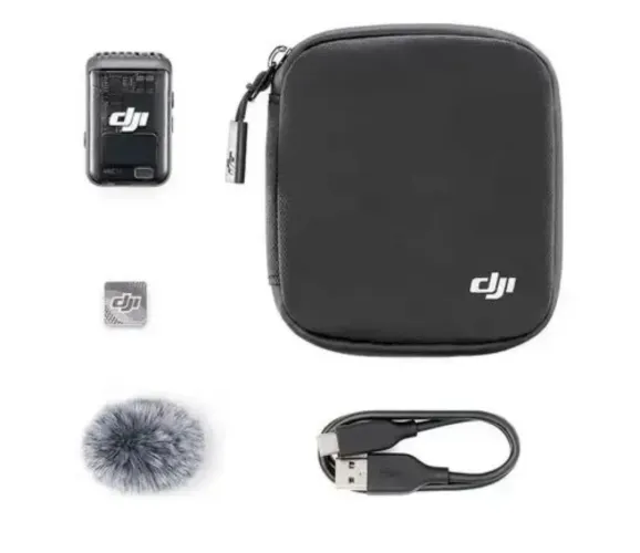 DJI Mic 2 - Sistema de Microfone Sem Fio Profissional.