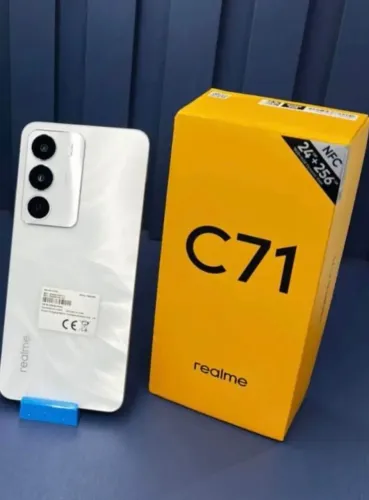 Celular Tooop - Realme C71 - 256Gb/8Ram ,  Branco + celular  top