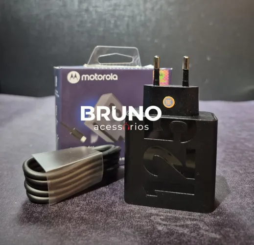 Carregador Ultra Rápido 125w Turbo duo - fonte + Cabo Tipo c