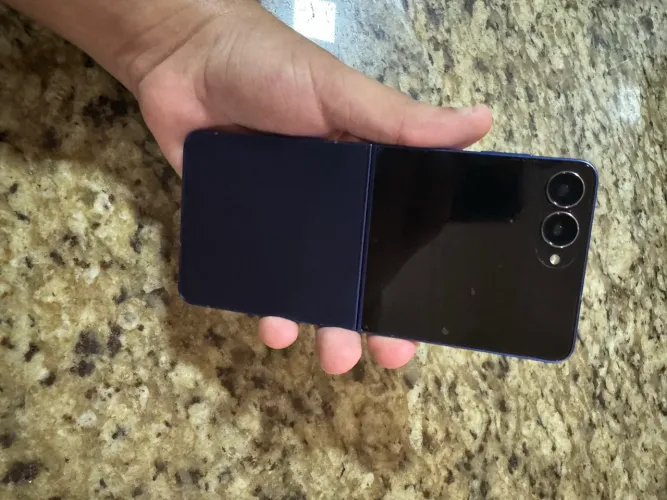 Galaxy Z Flip 7 Azul 512gb + Relógio + Fone